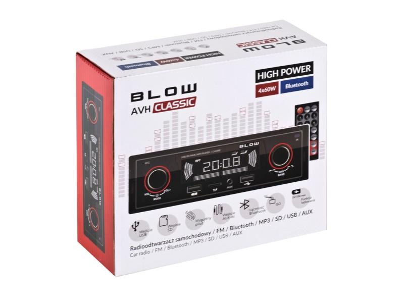 Car radio Blow AVH CLASSIC 78-287# – BLOW Аудио плеъри