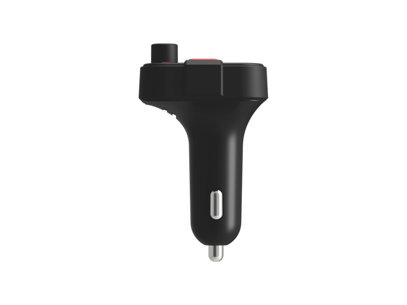 SAVIO FM transmitter, Bluetooth 5.3, QC 3.0 charger, LED display, Bass Boost, TR-15, black TR-15 – SAVIO FM трансмитери