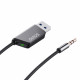 Savio TR-16 Transmitter AUX adapter with hands-free function, Bluetooth 5.3, Google Assistant/Siri Savio TR-16 Transmitter AUX adapter with hands-free function, Bluetooth 5.3, Google Assistant/Siri
