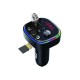 Vakoss TC-B439K FM transmitter 87.5 - 108 MHz Bluetooth/USB Black TC-B439K – VAKOSS FM трансмитери