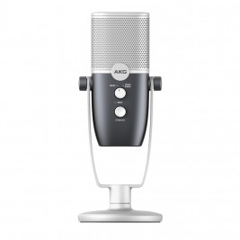 AKG Ara - professional USB condenser microphone, blue-silver