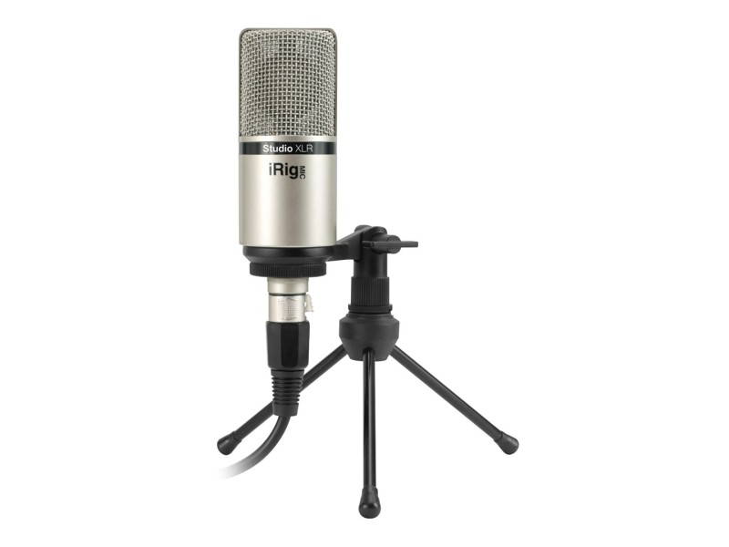 IK Multimedia iRig Mic Studio XLR - condenser microphone IP-IRIG-MICSTDXLR-IN – IK MULTIMEDIA Професионални Микрофони