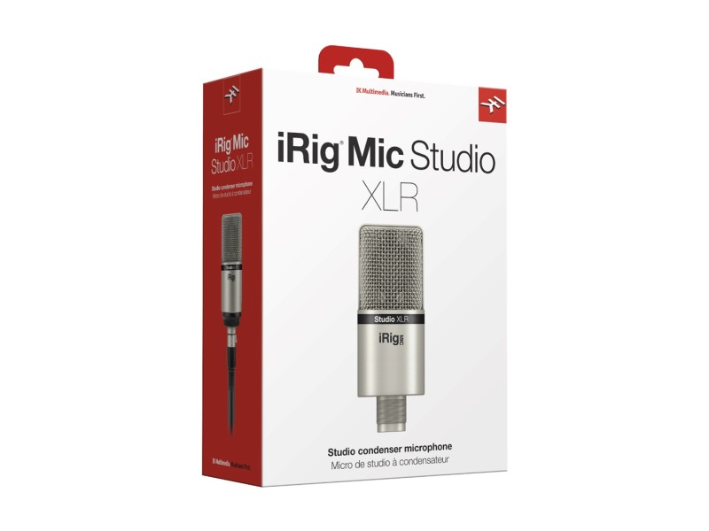 IK Multimedia iRig Mic Studio XLR - condenser microphone IP-IRIG-MICSTDXLR-IN – IK MULTIMEDIA Професионални Микрофони