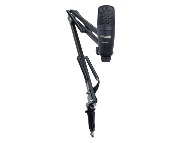 Marantz Professional Pod Pack 1 - USB microphone and handle MARANTZ PODPACK1 – Marantz Професионални Микрофони