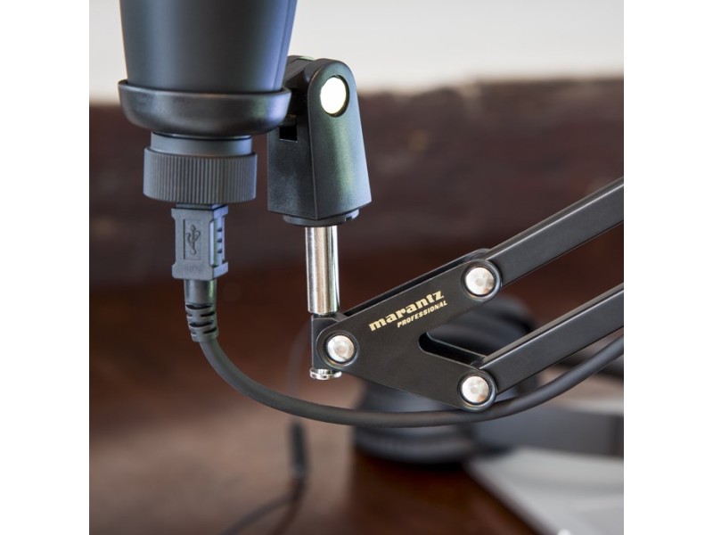Marantz Professional Pod Pack 1 - USB microphone and handle MARANTZ PODPACK1 – Marantz Професионални Микрофони