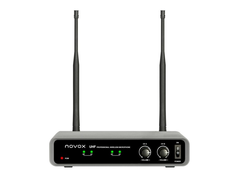 Novox FREE H2 - Dual wireless microphone system L1080025 –  Професионални Микрофони