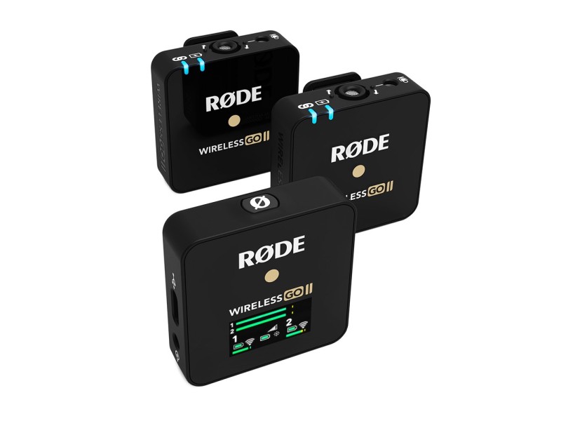 RØDE Wireless GO II - wireless microphone system WIRELESS GO II – RODE Професионални Микрофони