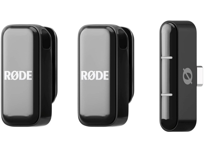 RØDE Wireless Micro - 2-channel digital wireless system, USB-C, black WIMICROC – RODE Професионални Микрофони