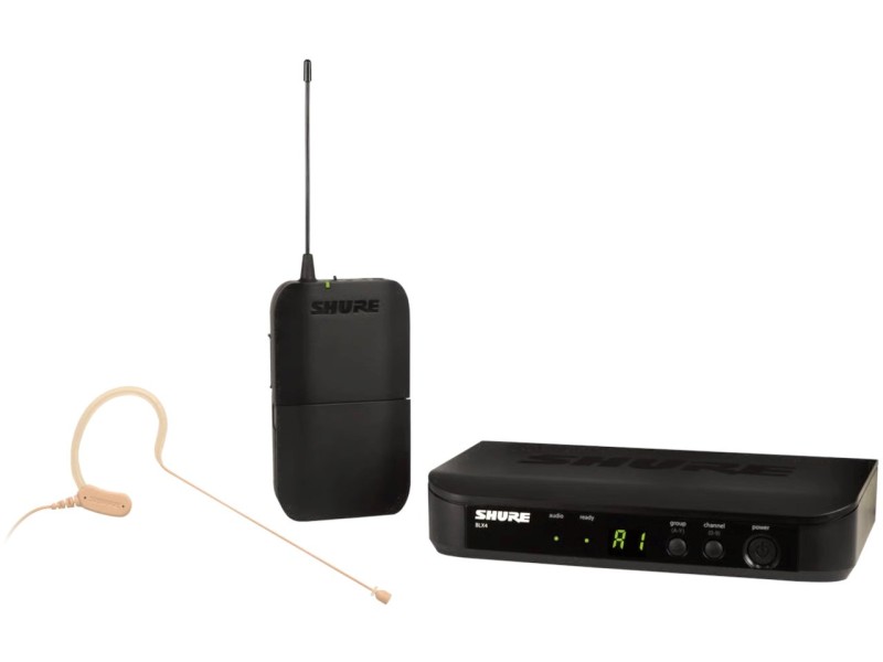Shure BLX14E/MX53-H8E - wireless system with MX153 microphone 010-04-751 – SHURE Професионални Микрофони