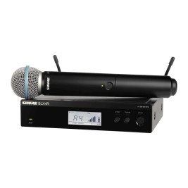 Shure BLX24RE/B58-H8E - wireless vocal system for rack mounting with Beta 58A microphone