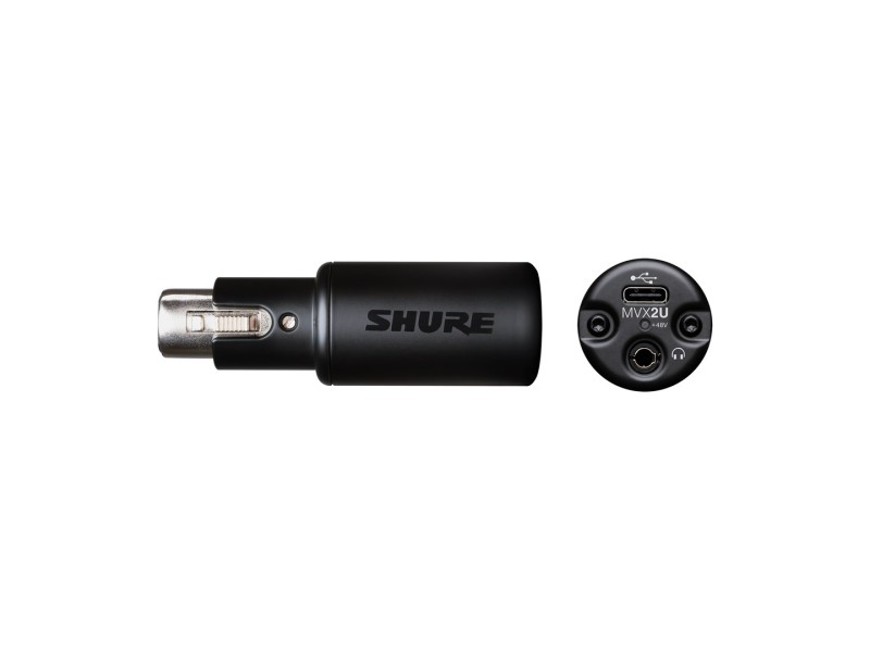 Shure MVX2U recording audio interface MVX2U – SHURE Професионални Микрофони