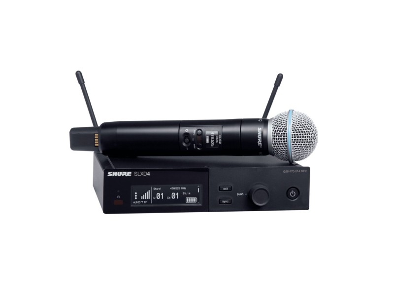 Shure SLXD24E/B58-J53 wireless microphone system 010-04-879 – SHURE Професионални Микрофони
