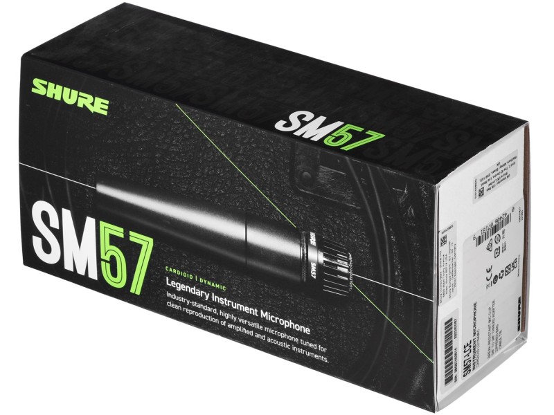 Shure SM57 Black Studio microphone SM57-LCE – SHURE Професионални Микрофони