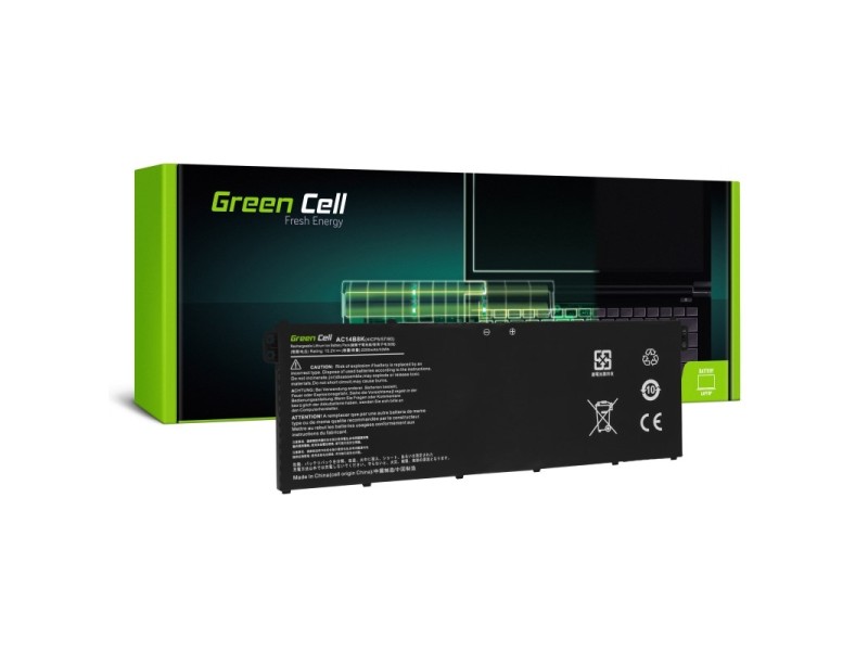 Green Cell AC72 laptop spare part Battery AC72 – Green Cell Батерии