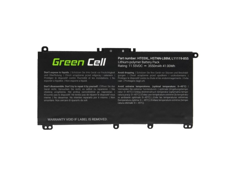 Green Cell HP163 notebook spare part Battery HP163 – Green Cell Батерии