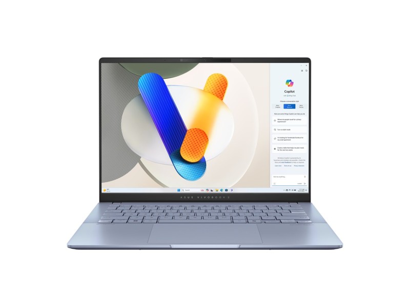ASUS Vivobook S 14 OLED Laptop S5406SA-PP013W Intel Ultra 7 258V 14’ OLED 3K 32 GB LPDDR5X 1 TB SSD Intel Arc Graphics Windows 11 Mist Blue S5406SA-PP013W – ASUS Лаптопи