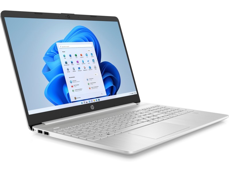 HP 15s-eq2289nw AMD Ryzen™ 3 5300U Laptop 39.6 cm (15.6) Full HD 16 GB DDR4-SDRAM 512 GB SSD Wi-Fi 5 (802.11ac) Windows 11 Home Silver 71X68EA_16_512 – Hewlett-Packard Лаптопи