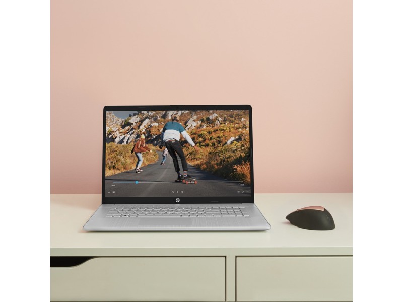 HP 17-CN2083D i3-1215U Notebook 43.9 cm (17.3) Full HD Intel® Core™ i3 8 GB DDR4-SDRAM 256 GB SSD Wi-Fi 5 (802.11ac) Windows 11 Home Silver New Repack/Repacked 9P521UA – Hewlett-Packard Лаптопи