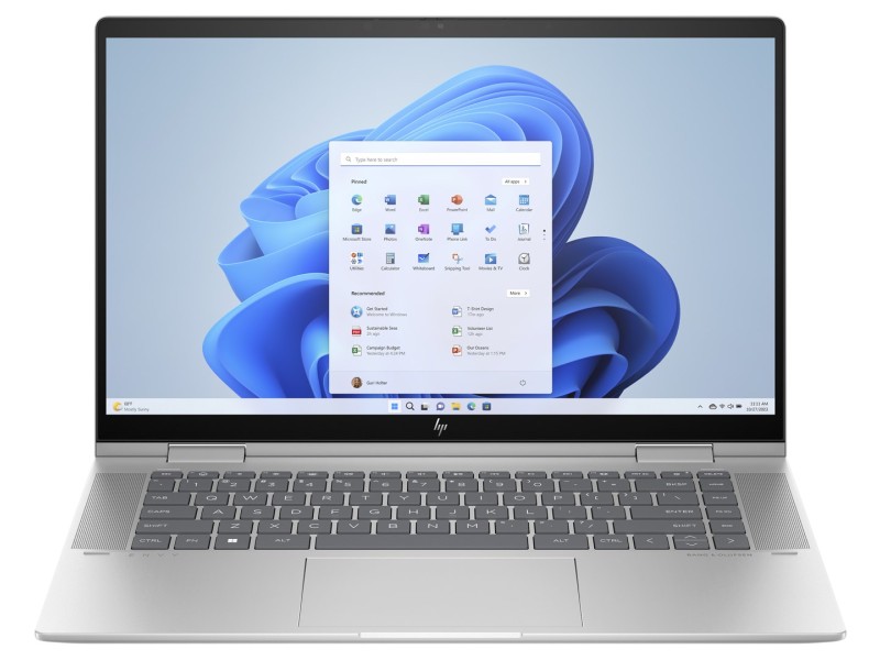 HP ENVY x360 15-FE0053D Intel® Core™ i7 i7-1355U Hybrid (2-in-1) 39.6 cm (15.6) Touchscreen Full HD 16 GB LPDDR5-SDRAM 512 GB SSD Wi-Fi 6E (802.11ax) Windows 11 Home Silver New Repack/Repacked 7H9Y3UA – Hewlett-Packard Лаптопи