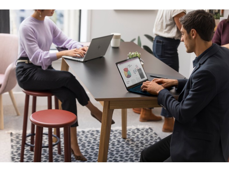 HP EliteBook 840 G10 Intel® Core™ i7 i7-1355U Laptop 35.6 cm (14) WUXGA 16 GB DDR5-SDRAM 512 GB SSD Wi-Fi 6E (802.11ax) Windows 11 Pro Silver 81A16EA – Hewlett-Packard Лаптопи