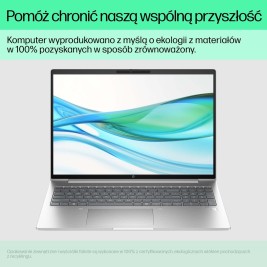 HP ProBook 460 G11 Intel Core Ultra 7 155U Laptop 40.6 cm (16") WUXGA 16 GB DDR5-SDRAM 512 GB SSD Wi-Fi 6E (802.11ax) Windows 11 Pro Silver