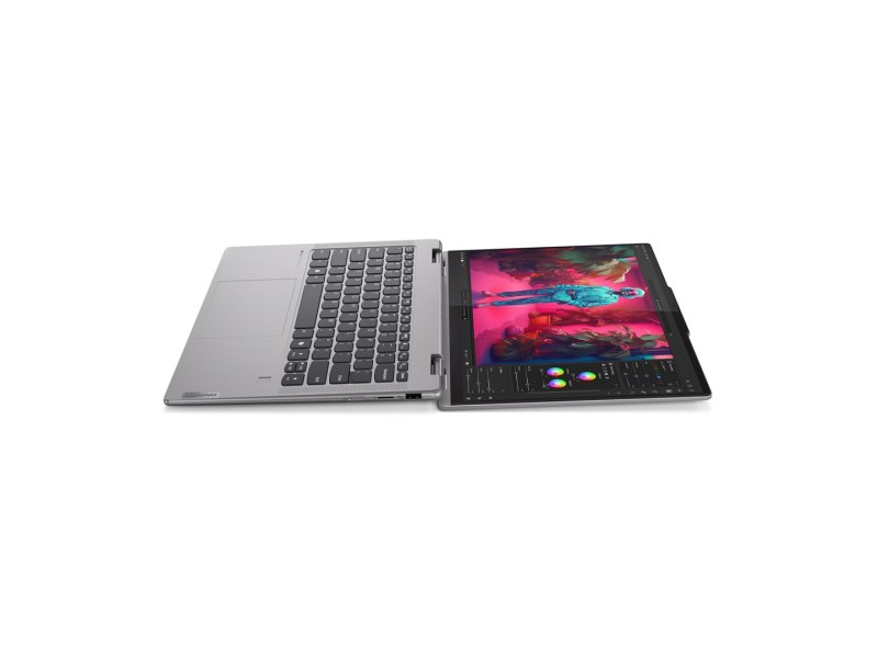 Lenovo 7 2-in-1 AMD Ryzen™ 5 8640HS Hybrid (2-in-1) 35.6 cm (14) Touchscreen WUXGA 16 GB LPDDR5x-SDRAM 1 TB SSD Wi-Fi 6E (802.11ax) Windows Home 11 Grey 83DK006UPB – Lenovo Лаптопи