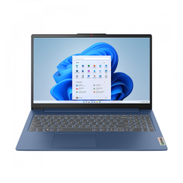 Lenovo IdeaPad Slim 3 15IAH8 Laptop 39.6 cm (15.6") Full HD Intel® Core™ i5 i5-12450H 16 GB LPDDR5-SDRAM 512 GB SSD Wi-Fi 6 (802.11ax) Windows 11 Home Blue
