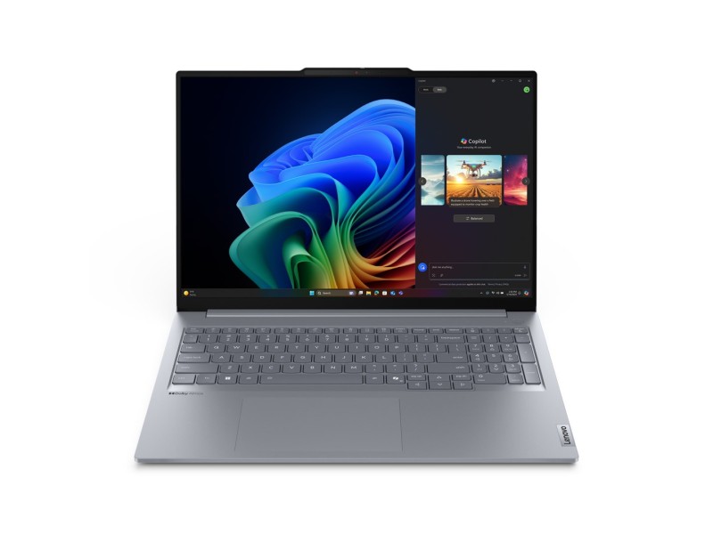 Lenovo ThinkBook 16 G7 QOY Qualcomm Snapdragon X1P-42-100 Laptop 40.6 cm (16) WUXGA 32 GB LPDDR5x-SDRAM 1 TB SSD Wi-Fi 7 (802.11be) Windows 11 Pro Grey 21NH001UPB – Lenovo Лаптопи