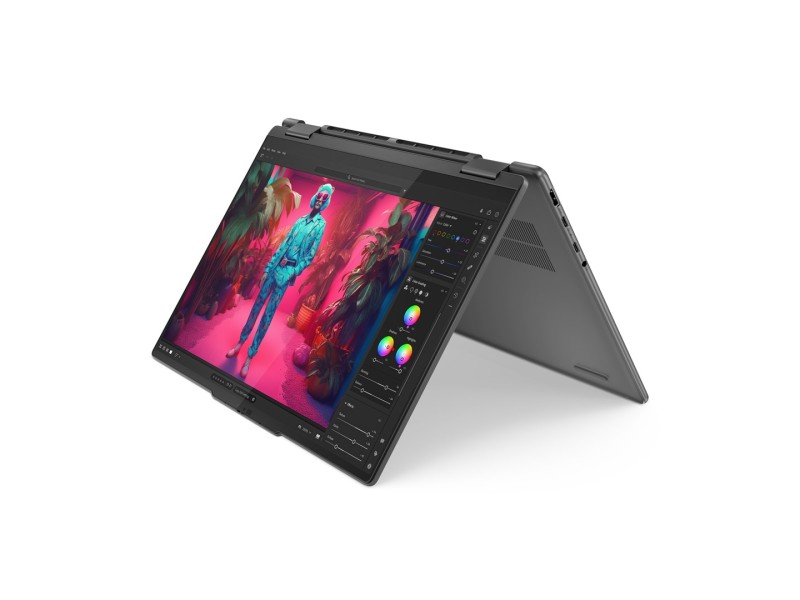 Lenovo Yoga 7 2-in-1 14AHP9 AMD Ryzen™ 5 8640HS Hybrid (2-in-1) 35.6 cm (14) Touchscreen WUXGA 16 GB LPDDR5x-SDRAM 512 GB SSD Wi-Fi 6E (802.11ax) Windows 11 Home Grey 83DK002SPB – Lenovo Лаптопи