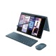 Lenovo Yoga Book 9 13IMU9 Intel Core Ultra 7 155U Hybrid (2-in-1) 33.8 cm (13.3) Touchscreen 2.8K 32 GB LPDDR5x-SDRAM 512 GB SSD Wi-Fi 6E (802.11ax) Windows 11 Home Teal 83FF0020PB – Lenovo Лаптопи