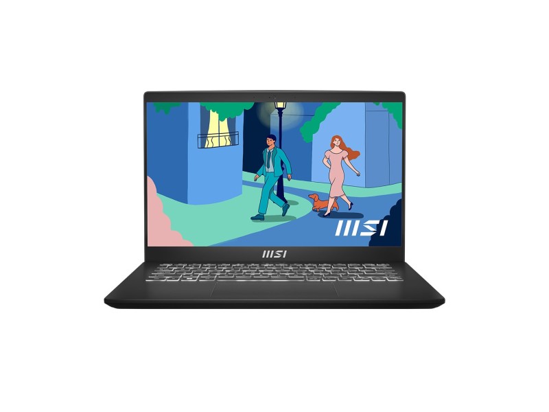 MSI Modern 14 C12MO-868PL Laptop 35.6 cm (14) Full HD Intel® Core™ i5-1235U 16 GB DDR4-SDRAM 512 GB SSD Wi-Fi 6 (802.11ax) Windows 11 Home Black C12MO-868PL – MSI  Лаптопи