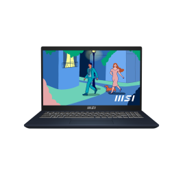 MSI Modern 15 B12MO-640PL Laptop 39.6 cm (15.6") Full HD Intel® Core™ i5 i5-1235U 16 GB DDR4-SDRAM 512 GB SSD Wi-Fi 6 (802.11ax) Windows 11 Home Black