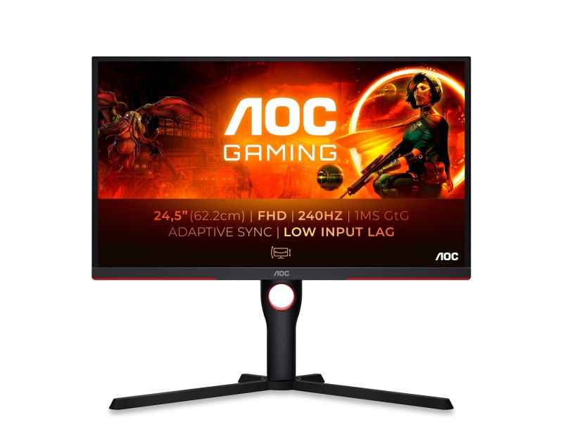 AOC G3 25G3ZM/BK computer monitor 62.2 cm (24.5) 1920 x 1080 pixels Full HD Black, Red 25G3ZM/BK – AOC LCD & LED Монитори