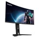 GIGABYTE MO34WQC2 34 OLED WQHD Curved Gaming Monitor - 3440 x 1440, 240Hz, 0.03ms, KVM, 250 cd/m², FreeSync Premium Pro, DisplayHDR True Black 400, HDMI 2.1, Displayport 1.4 MO34WQC2 – GIGABYTE LCD & LED Монитори