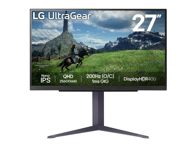 LG 27GS85Q-B computer monitor 68.6 cm (27) 2560 x 1440 pixels Quad HD Black 27GS85Q-B – LG  LCD & LED Монитори