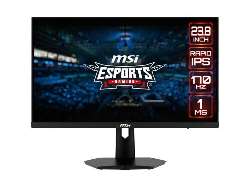 MSI G244F E2 computer monitor 60.5 cm (23.8) 1920 x 1080 pixels Full HD Black G244F E2 – MSI  LCD & LED Монитори