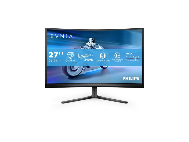 Philips 27M2C5500W/00 LED display 68.6 cm (27) 2560 x 1440 pixels Quad HD LCD Black 27M2C5500W/00 – Philips LCD & LED Монитори