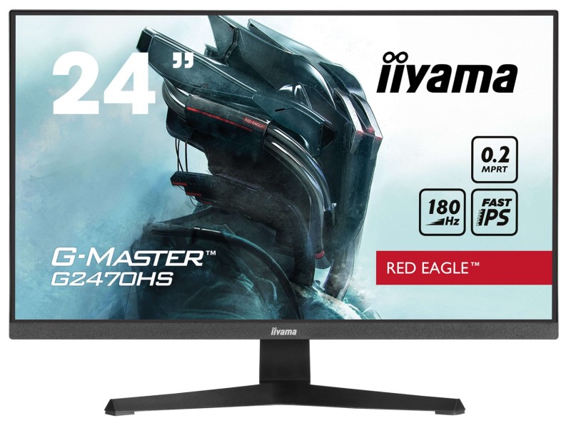 iiyama G-MASTER G2470HS-B1 computer monitor 60.5 cm (23.8) 1920 x 1080 pixels Full HD LCD Black G2470HS-B1 – IIYAMA LCD & LED Монитори