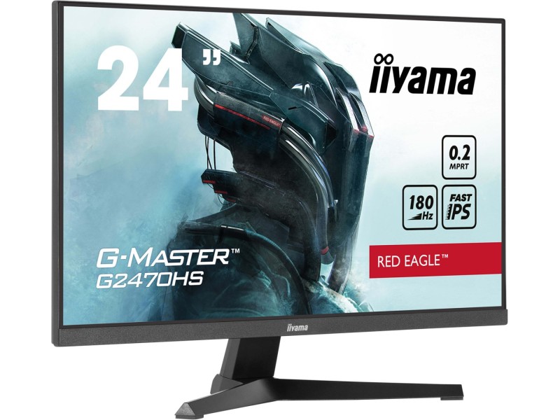 iiyama G-MASTER G2470HS-B1 computer monitor 60.5 cm (23.8) 1920 x 1080 pixels Full HD LCD Black G2470HS-B1 – IIYAMA LCD & LED Монитори