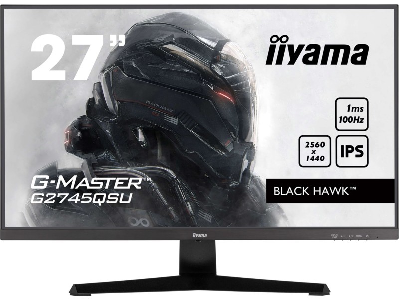 iiyama G-MASTER G2745QSU-B2 computer monitor 68.6 cm (27) 2560 x 1440 pixels Wide Quad HD LED Black iiyama G-MASTER G2745QSU-B2 computer monitor 68.6 cm (27) 2560 x 1440 pixels Wide Quad HD LED Black G2745QSU-B2 – IIYAMA LCD & LED Монитори