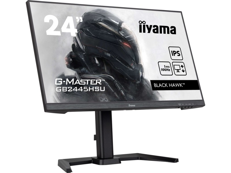iiyama G-MASTER GB2445HSU-B2 LED display 60.5 cm (23.8) 1920 x 1080 pixels Full HD Black iiyama G-MASTER GB2445HSU-B2 LED display 60.5 cm (23.8) 1920 x 1080 pixels Full HD Black GB2445HSU-B2 – IIYAMA LCD & LED Монитори
