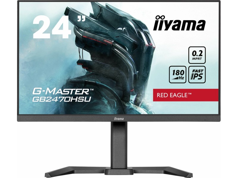 iiyama G-MASTER GB2470HSU-B6 computer monitor 60.5 cm (23.8) 1920 x 1080 pixels Full HD LCD Black GB2470HSU-B6 – IIYAMA LCD & LED Монитори