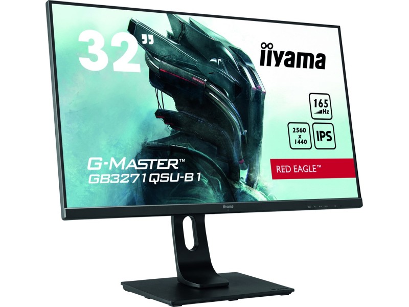 iiyama G-MASTER GB3271QSU-B1 computer monitor 80 cm (31.5) 2560 x 1440 pixels Wide Quad HD LED Black GB3271QSU-B1 – IIYAMA LCD & LED Монитори