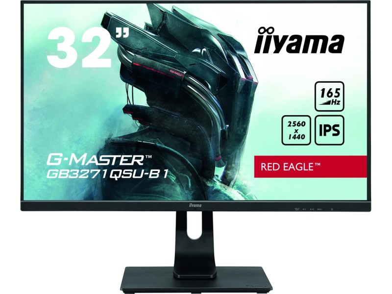 iiyama G-MASTER GB3271QSU-B1 computer monitor 80 cm (31.5) 2560 x 1440 pixels Wide Quad HD LED Black GB3271QSU-B1 – IIYAMA LCD & LED Монитори