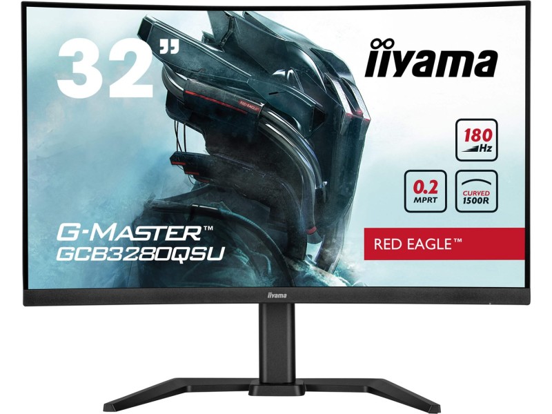 iiyama G-MASTER GCB3280QSU-B2 computer monitor 80 cm (31.5) 2560 x 1440 pixels Dual QHD LED Black GCB3280QSU-B2 – IIYAMA LCD & LED Монитори