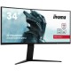 iiyama G-MASTER GCB3480WQSU-B1 computer monitor 86.4 cm (34) 3440 x 1440 pixels UltraWide Quad HD LCD Black GCB3480WQSU-B1 – IIYAMA LCD & LED Монитори