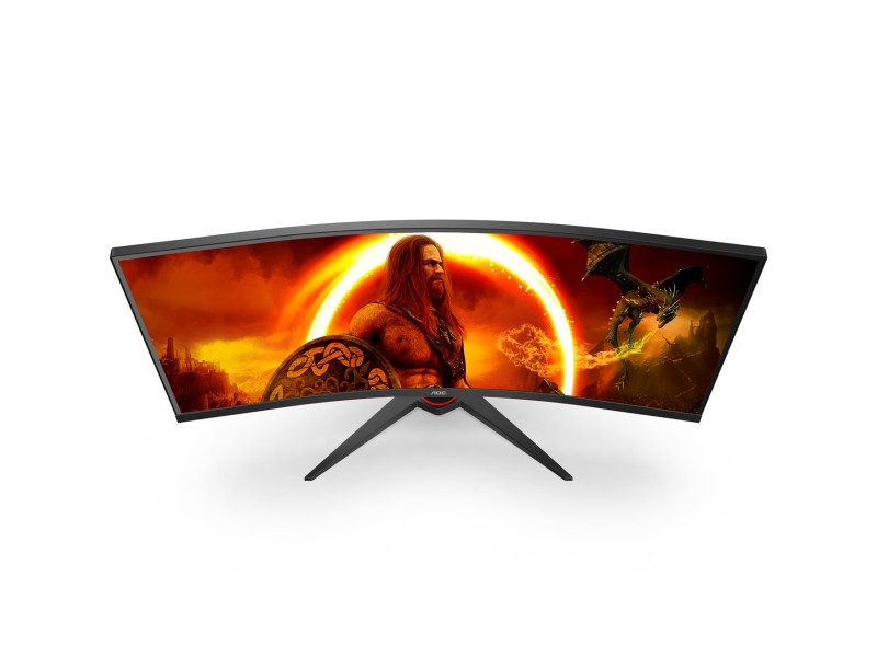 AOC G2 CU34G2XE/BK LED display 86.4 cm (34) 3440 x 1440 pixels Wide Quad HD LCD Black, Red CU34G2XE/BK – AOC LCD & LED Монитори