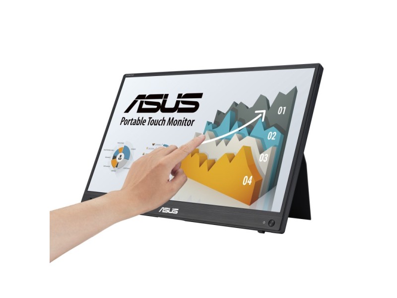 ASUS ZenScreen MB16AHT 39.6 cm (15.6) 1920 x 1080 pixels Full HD Touchscreen Black MB16AHT – ASUS LCD & LED Монитори