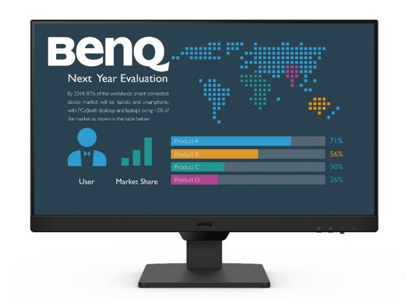 BenQ BL2490 computer monitor 60.5 cm (23.8) 1920 x 1080 pixels Full HD Black 9H.LM5LB.QBE – BENQ LCD & LED Монитори