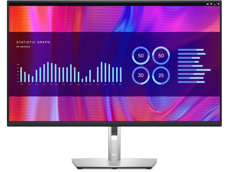 DELL P Series P3223DE 80 cm (31.5) 2560 x 1440 pixels Quad HD LCD Black, Silver 210-BDGB – DELL LCD & LED Монитори